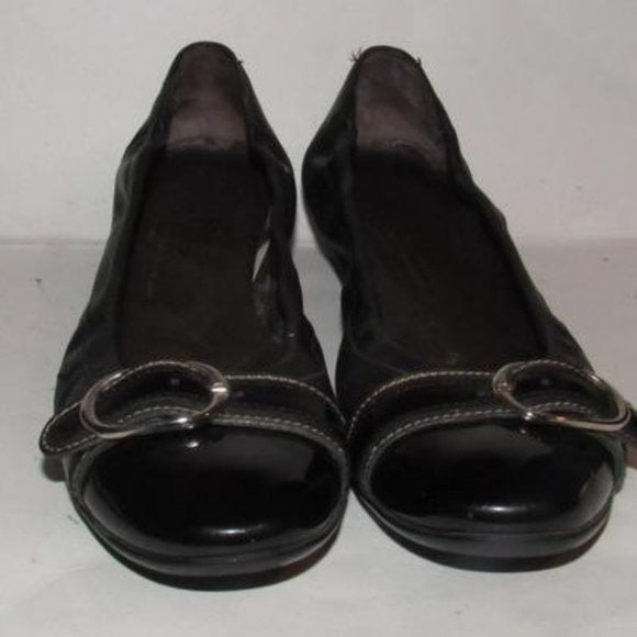 Attilio Giusti Leombruni (AGL) , size 7, Prema Black Flats
