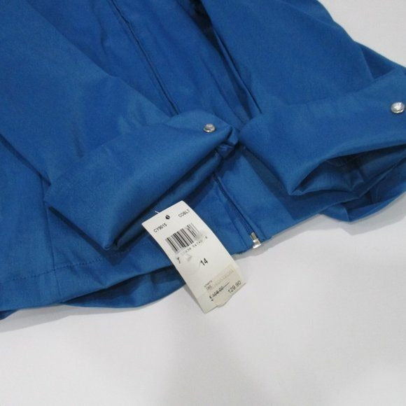 TADASHI CollectionTeal Blazer Ruched Rhinestone 'Cuff - NWT