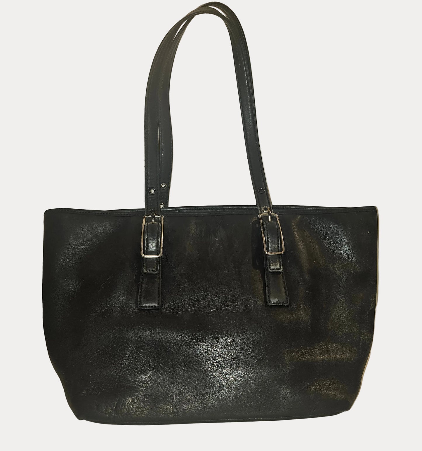Coach black leather Legacy Market Tote