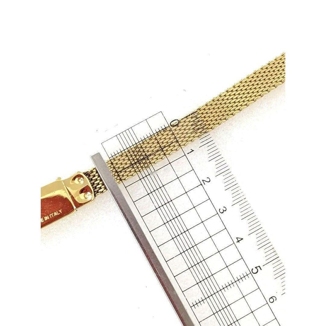 SALE! Gucci Tom Ford gold mesh .75" skinny belt