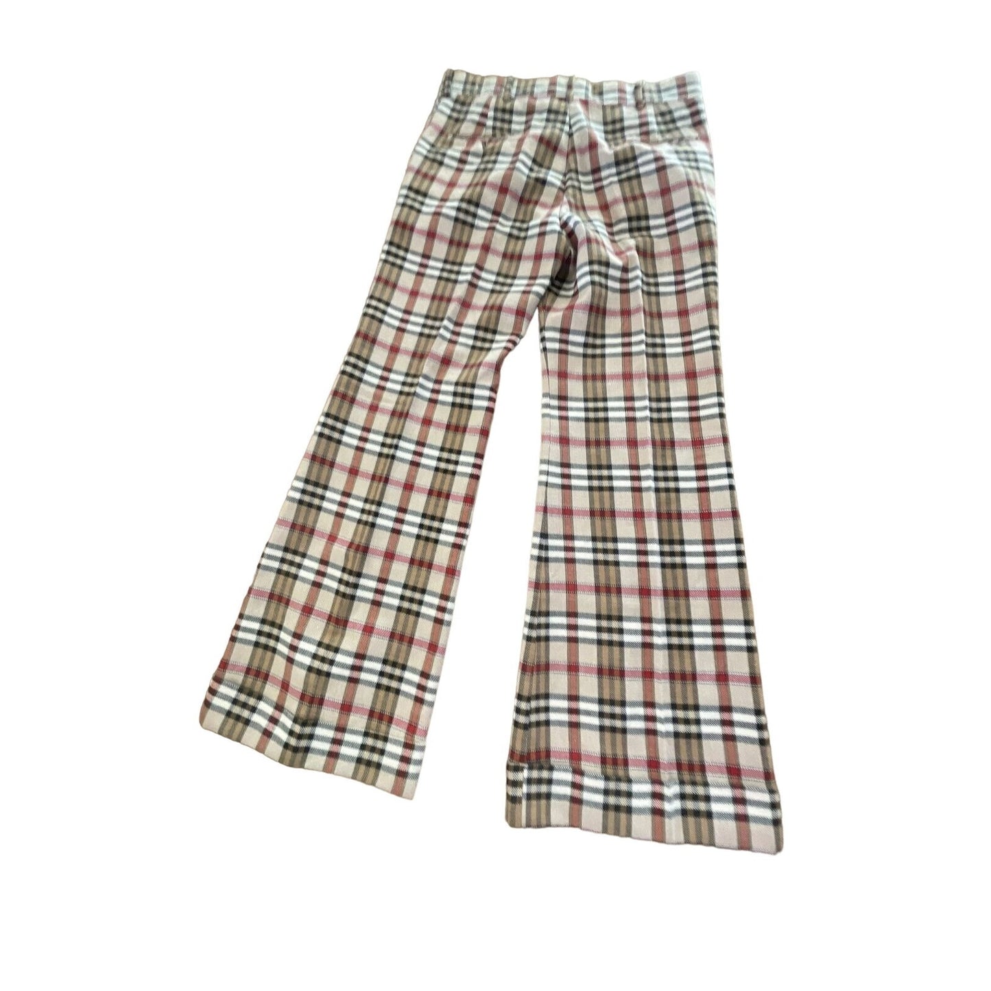 Levis 1970s, red tab Panatela plaid pants