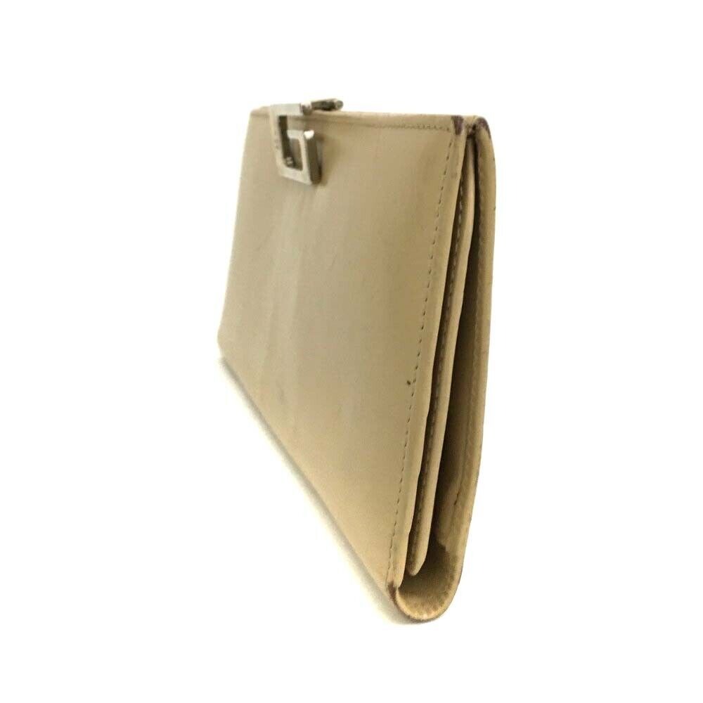 RARE Gucci Tom Ford tan leather XL continental bi-fold wallet