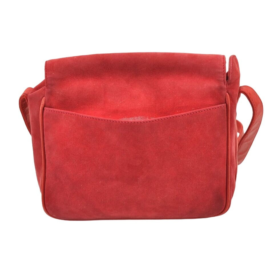 Gucci 1955 Horse-bit red leather & suede cross body