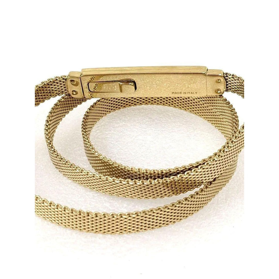 SALE! Gucci Tom Ford gold mesh .75" skinny belt