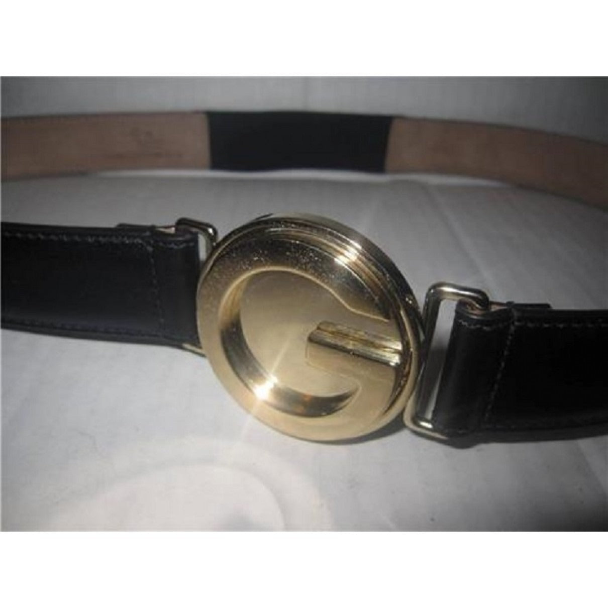 NWoT black leather Gucci belt