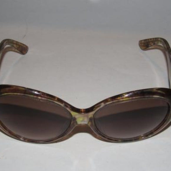 Emilio Pucci Marbleized Heavy Plastic Browns Green