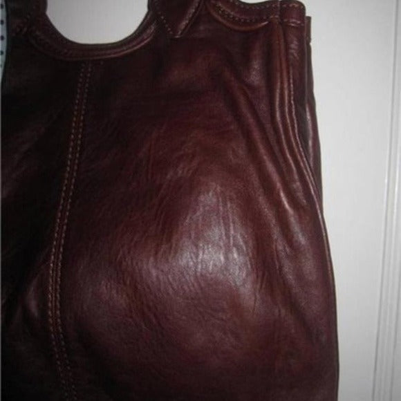 NWT, Marc Jacobs, Chocolate Brown Leather, XL Satchel