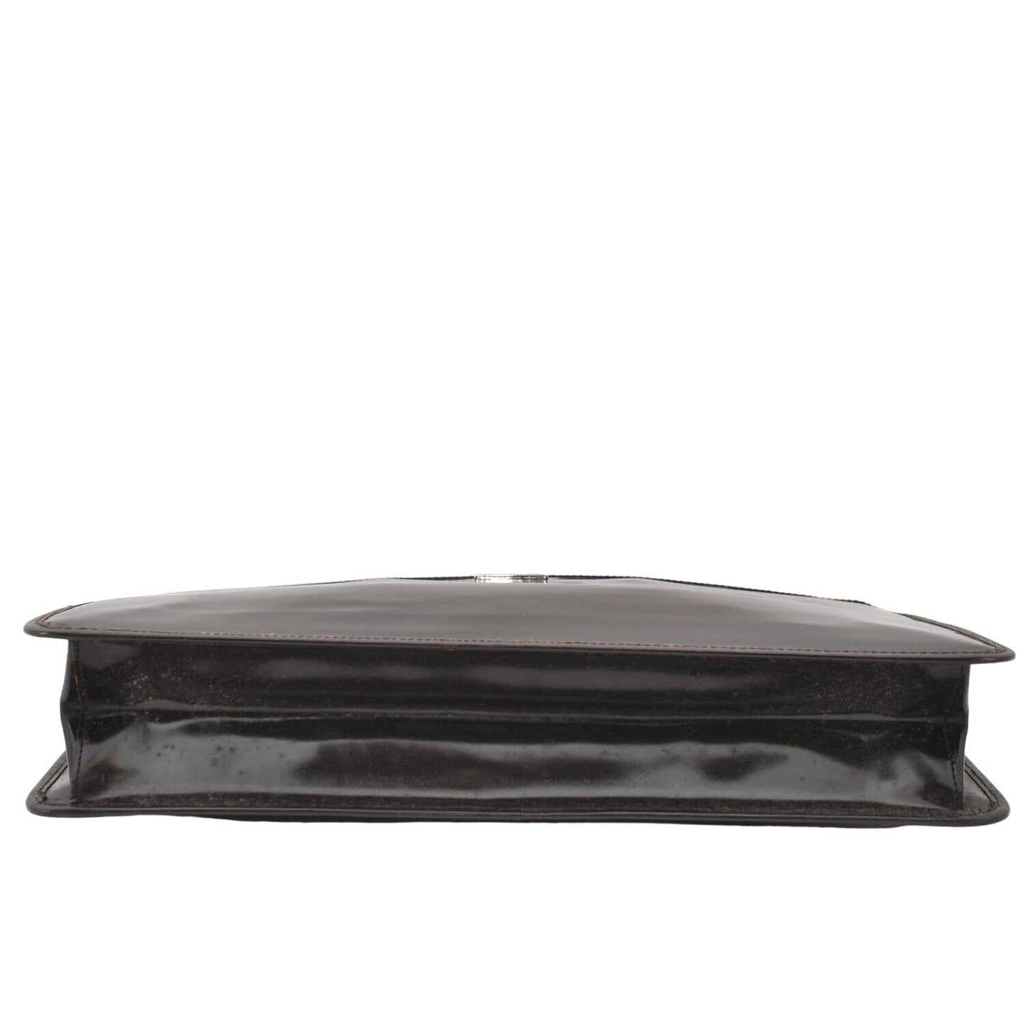 Gucci 90's Tom Ford brown leather two-way portfolio or clutch