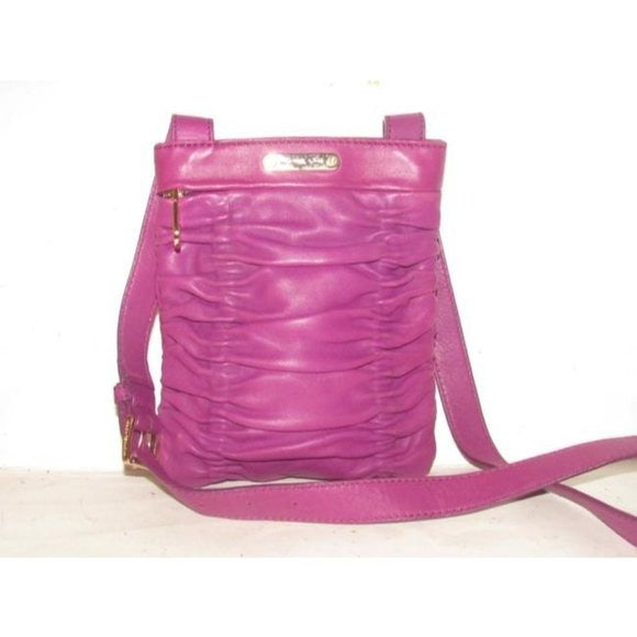 Michael Kors Plum Purple Ruched Shoulder Bag