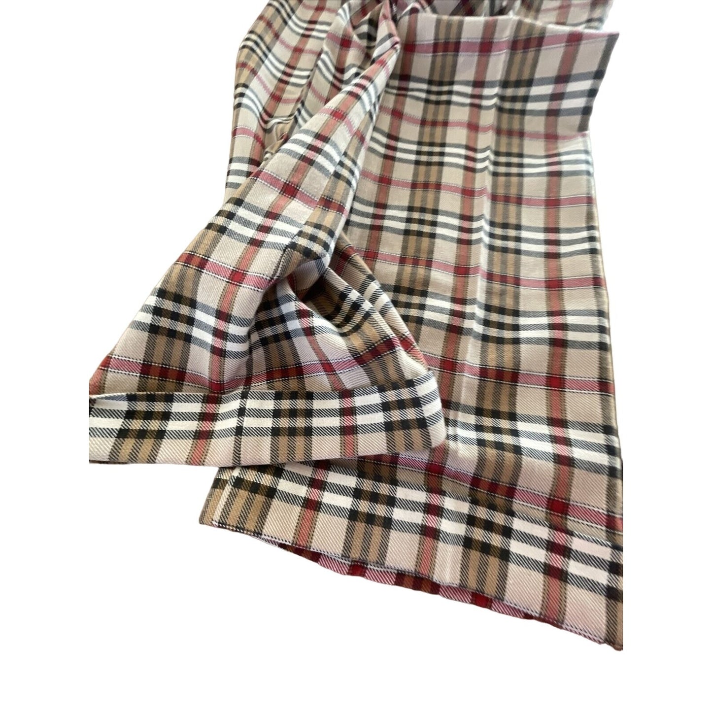 Levis 1970s, red tab Panatela plaid pants