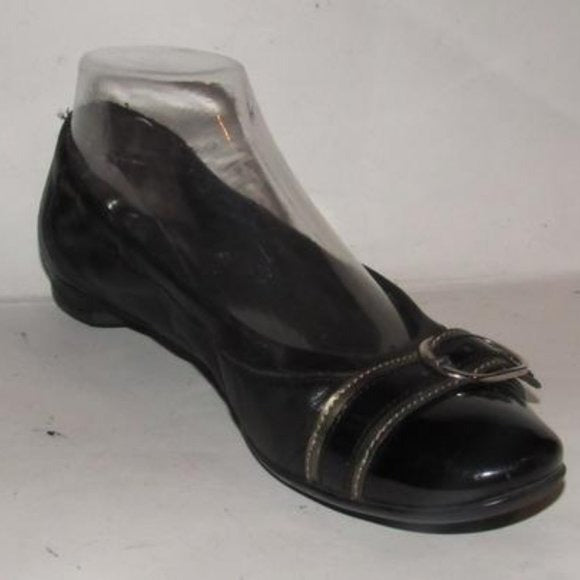 Attilio Giusti Leombruni (AGL) , size 7, Prema Black Flats