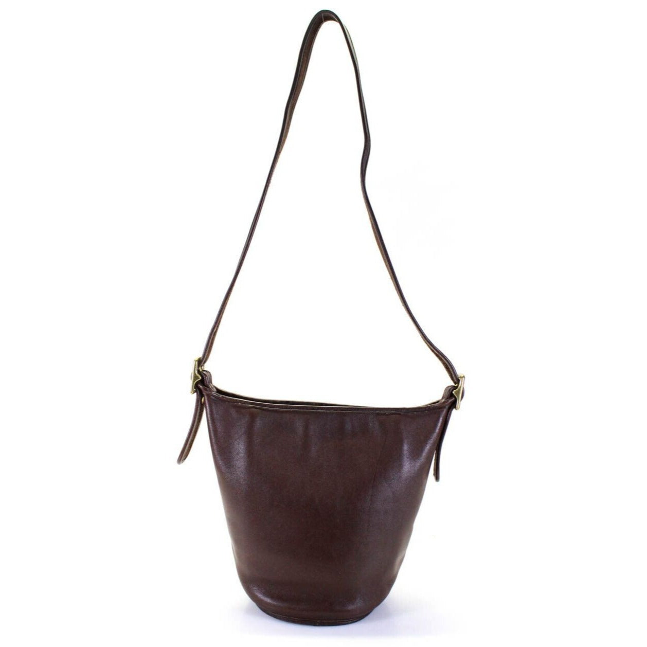 Coach USA brown leather Legacy 9953 bucket bag cross-body