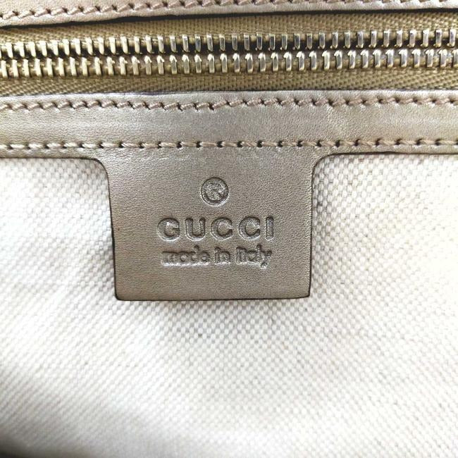 Gucci Metallic Gold Diamante Leather Jackie 1961 XL Hobo
