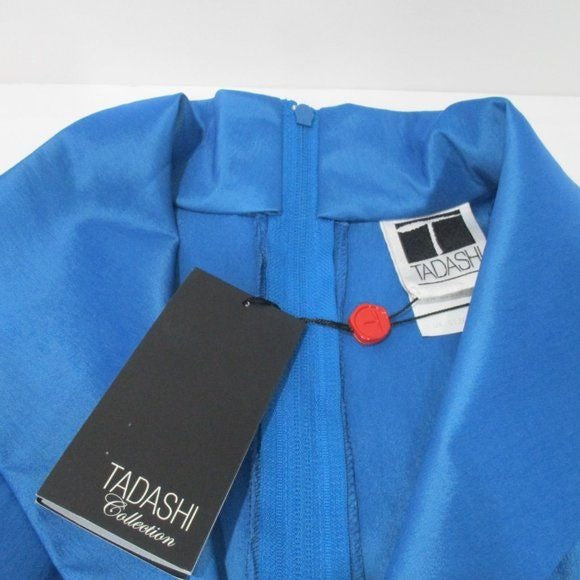 TADASHI CollectionTeal Blazer Ruched Rhinestone 'Cuff - NWT