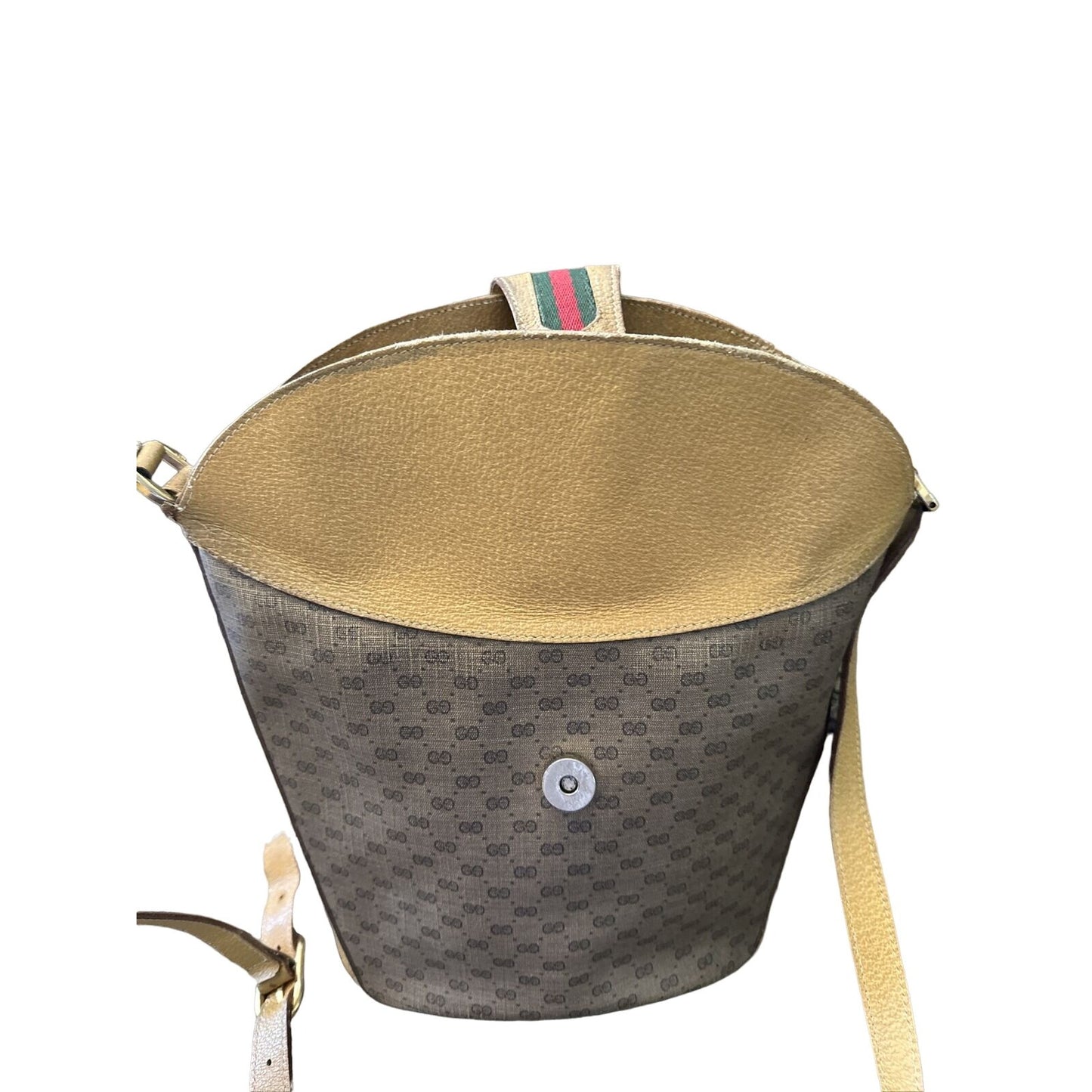Gucci Accessory Collection micro Guccissima print bucket bag