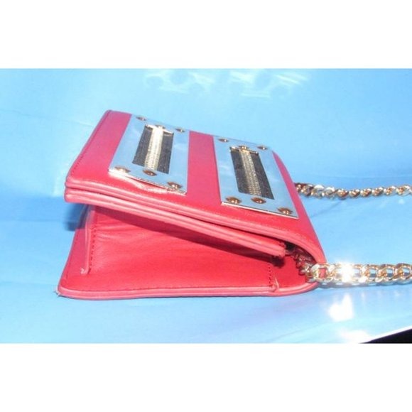 Michael Kors Red Envelope Flap Top Crossbody