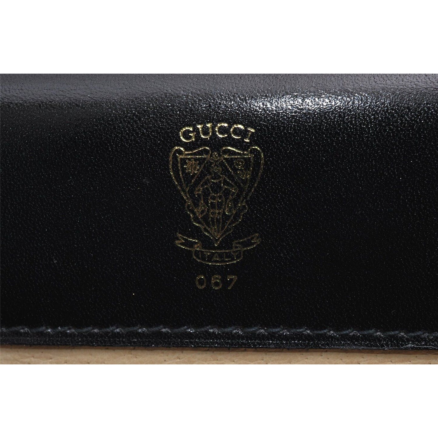 RARE, vintage, Gucci, 'Ophidia' style XL black leather, laptop/messenger/briefcase with a red & green Sherry stripe accent