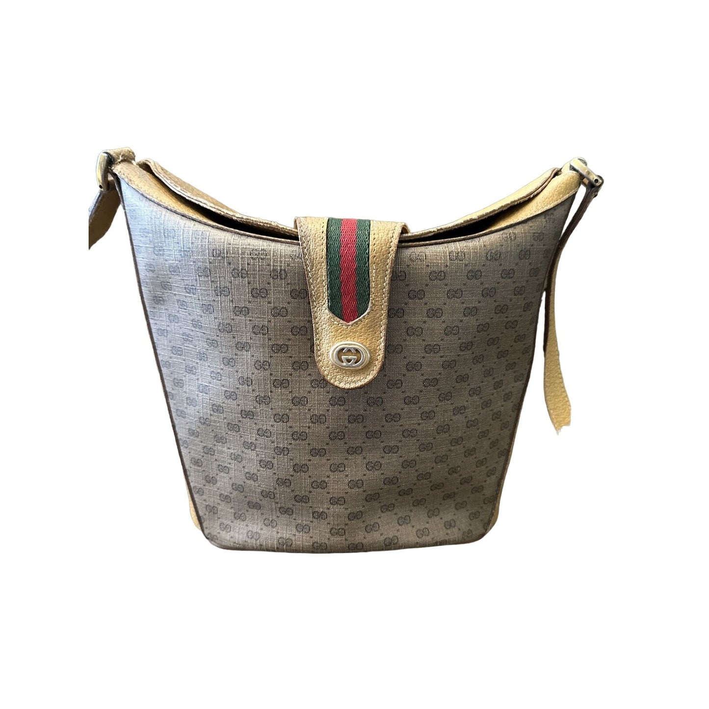 Gucci Accessory Collection micro Guccissima print bucket bag