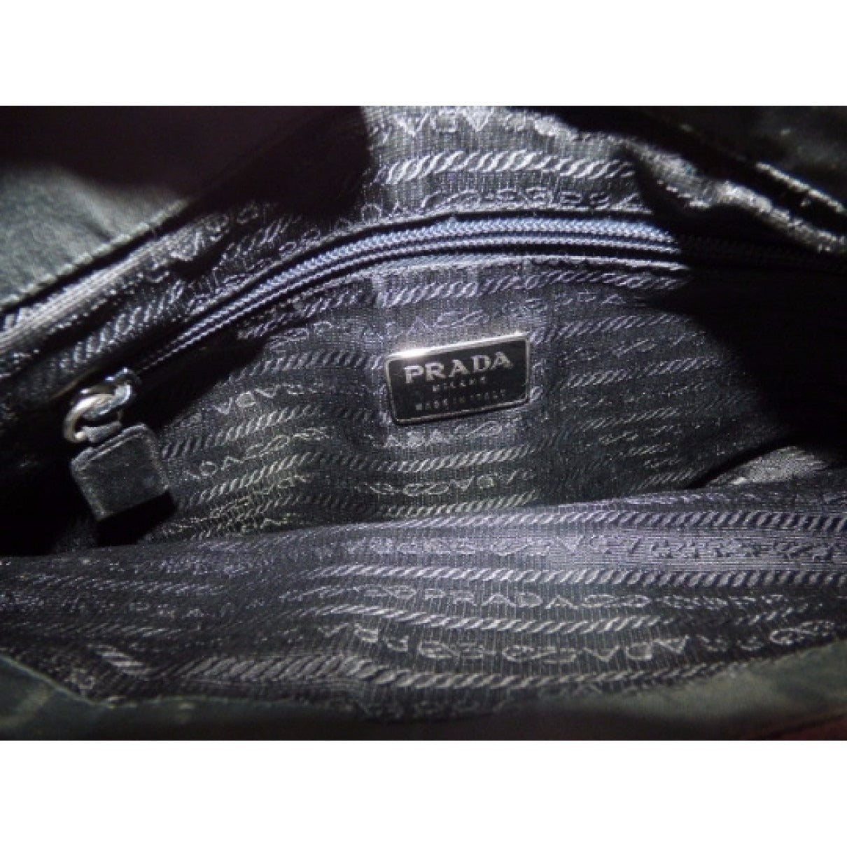 Prada green re-edition handbag