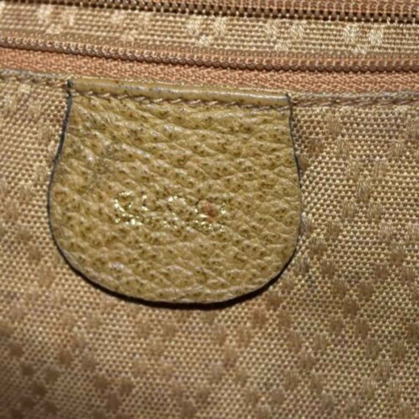 RARE, Gucci, Stirrup style camel suede and leather saddle bag top backpack or messenger bag with a gold stirrup accent