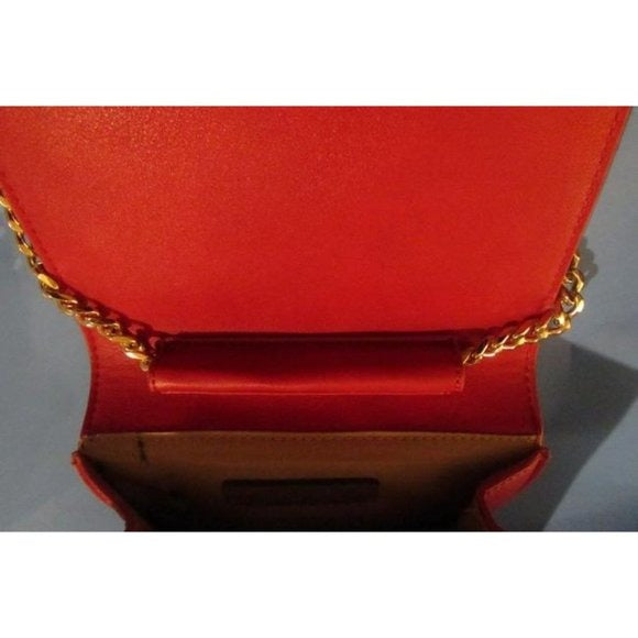 Michael Kors Red Envelope Flap Top Crossbody