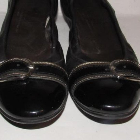 Attilio Giusti Leombruni (AGL) , size 7, Prema Black Flats