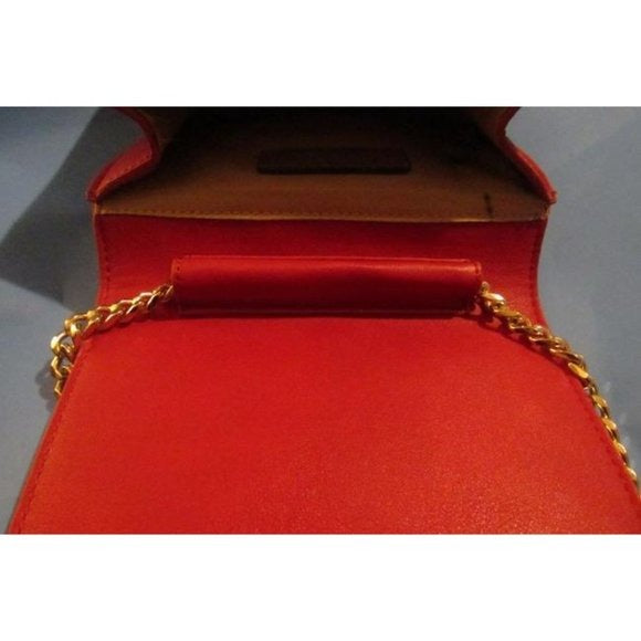 Michael Kors Red Envelope Flap Top Crossbody