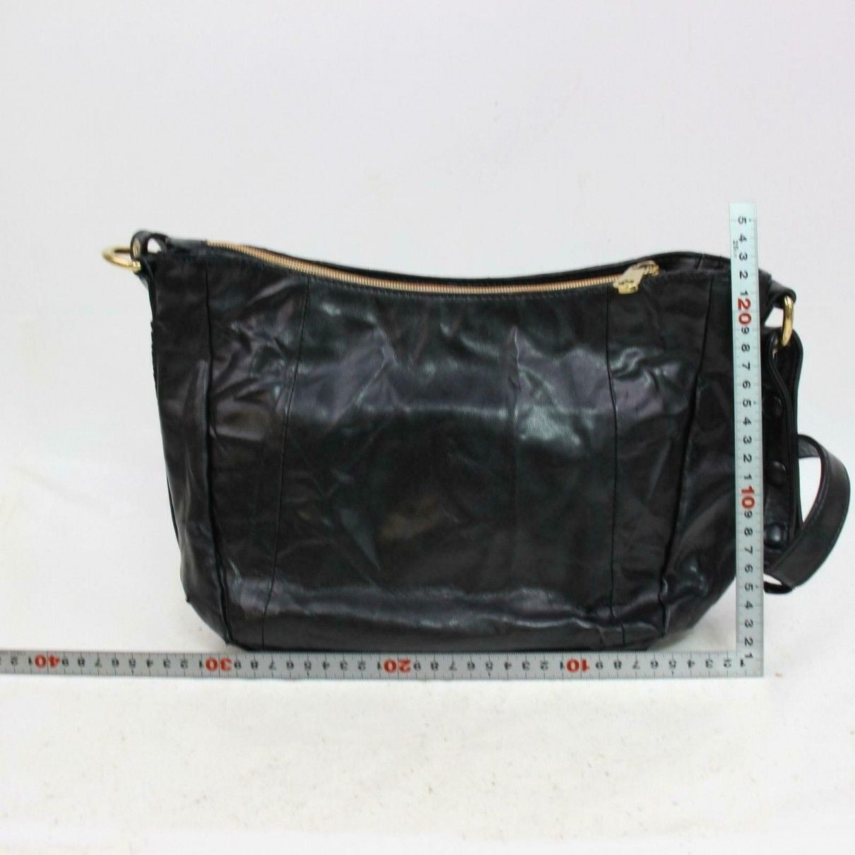Chloé 'Eclipse' black leather two way-cross body/clutch