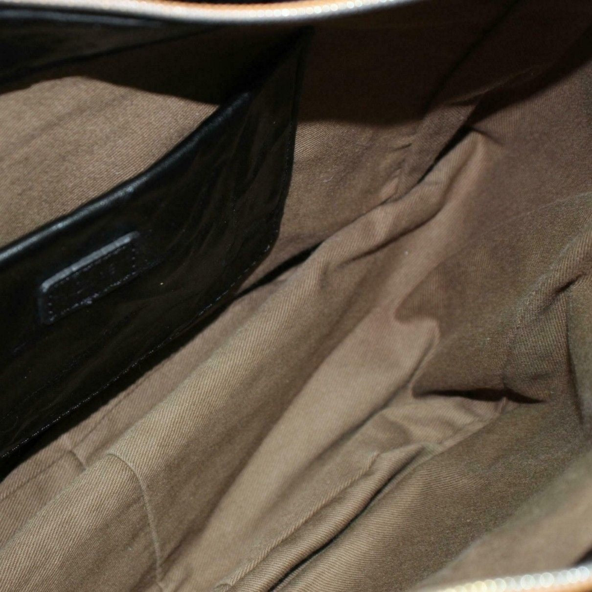 Chloé 'Eclipse' black leather two way-cross body/clutch