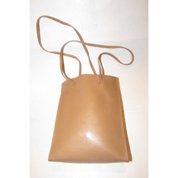 Furla Camel and Brown Leather Petite Tote