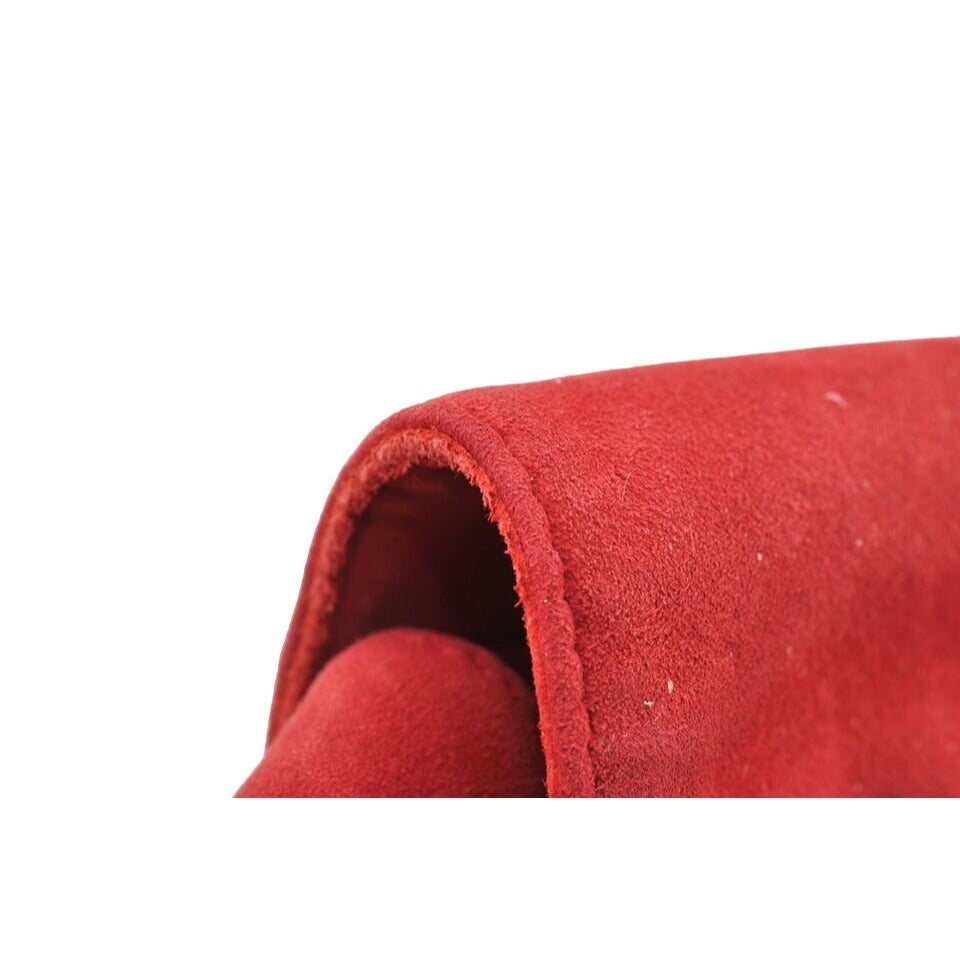 Gucci 1955 Horse-bit red leather & suede cross body