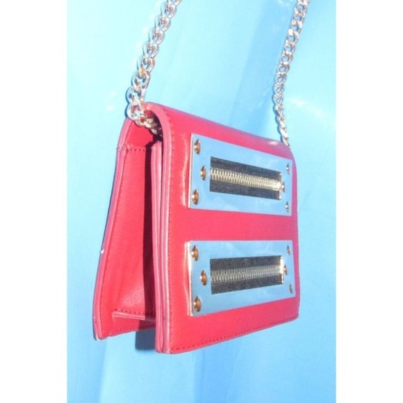 Michael Kors Red Envelope Flap Top Crossbody