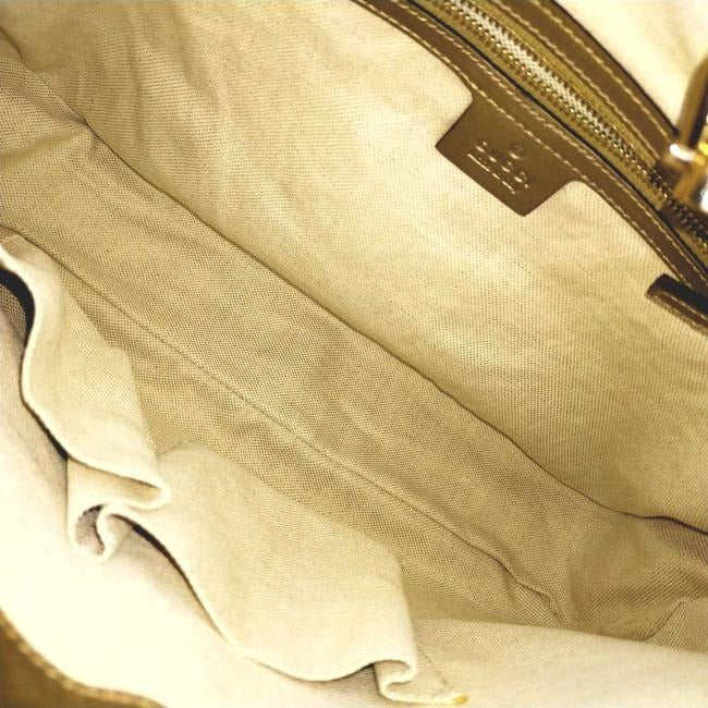 Gucci Metallic Gold Diamante Leather Jackie 1961 XL Hobo