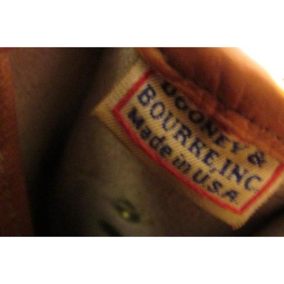 Dooney and Bourke Beige Pebbled Shoulder Bag