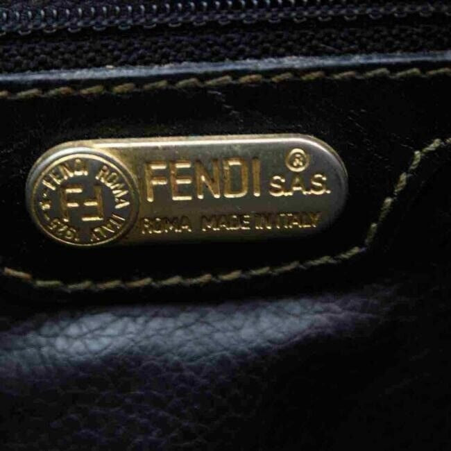 SALE! Fendi tobacco Zucca print coated canvas/leather, two handle XL tote bag!