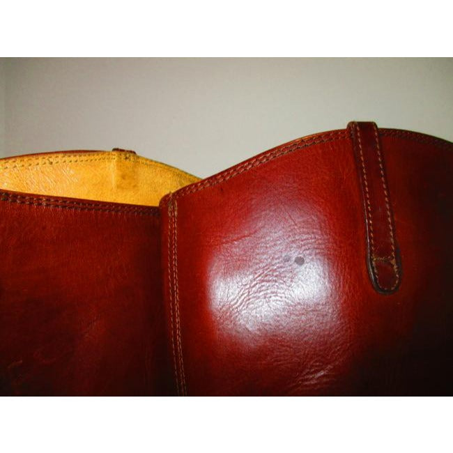 Frye Cognac Brown Classic Equestrian Inspired Knee High Bootsbooties Size Us
