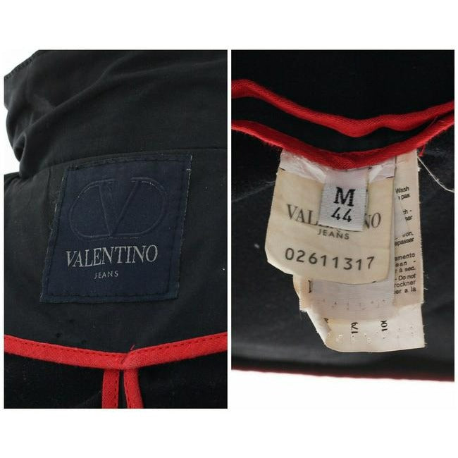 Valentino White Textured Wool Jacket