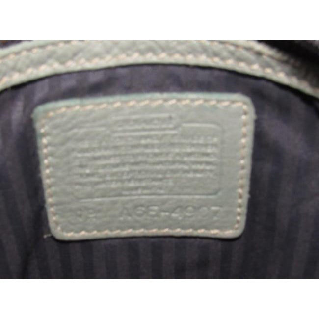 Coach Vintage Pursesdesigner Purses Sage Green Buttery Soft Leather And Brass Hardware Cross Body Ba