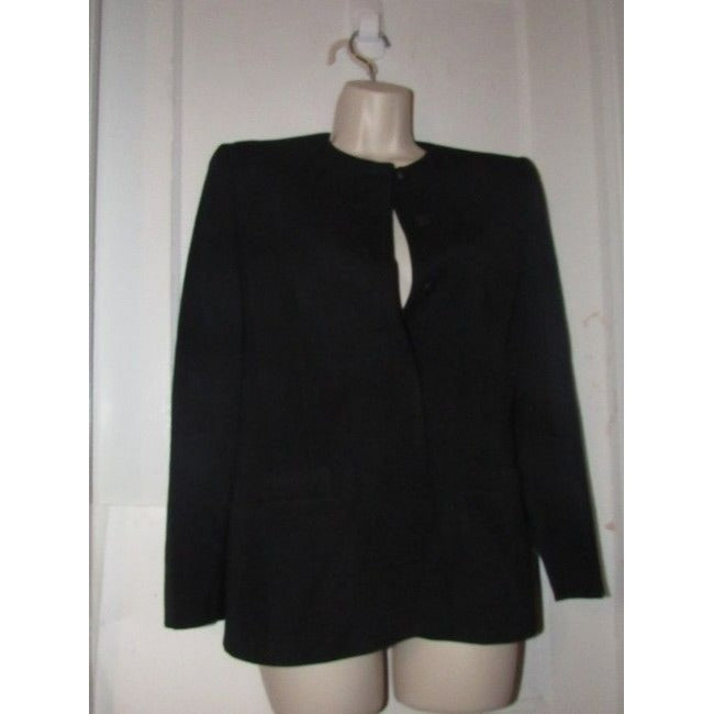 Dior Navy Blue Wool Vintage Blazer