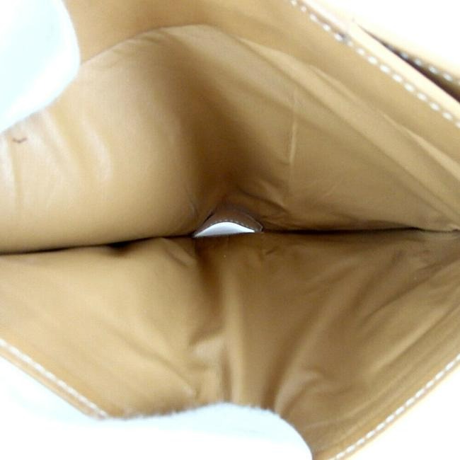 Gucci Brown Micro G Logo Print Vintage Guccissima Wallet