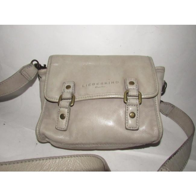 Liebeskind Pursesdesigner Purses Grey Supple Leather Messenger Bag