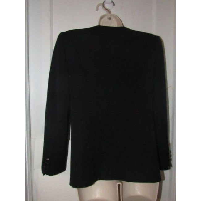 Dior Navy Blue Wool Vintage Blazer