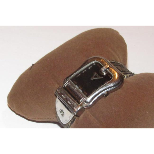 Fendi Stainless Steel Zucca Print B With Band Watch