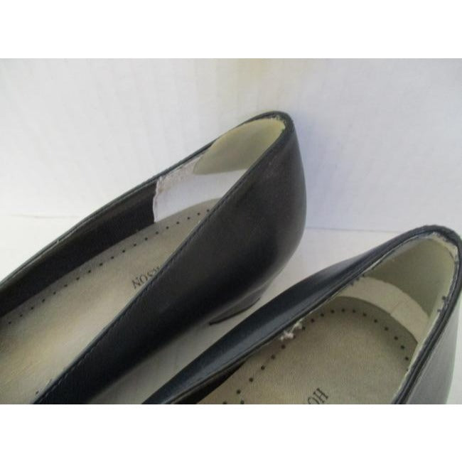 Ros Hommerson Navy Black Square Toe Navyblack Flats Size Us