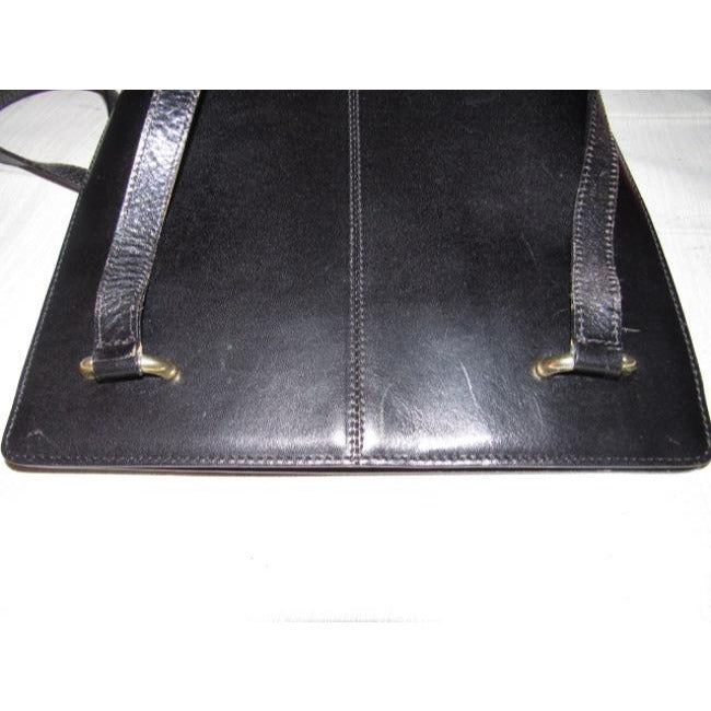 Bally Vintage Pursesdesigner Purses Black Leather Satchel
