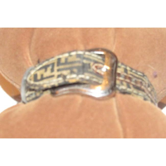 Fendi Stainless Steel Zucca Print B With Band Watch