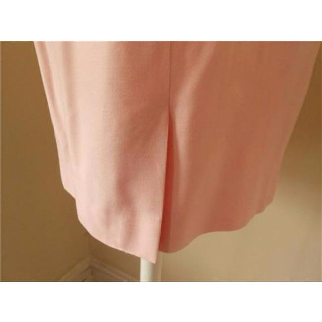 Dior Pink Silk And Linen Blend Vintage Skirt