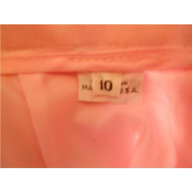 Dior Pink Silk And Linen Blend Vintage Skirt