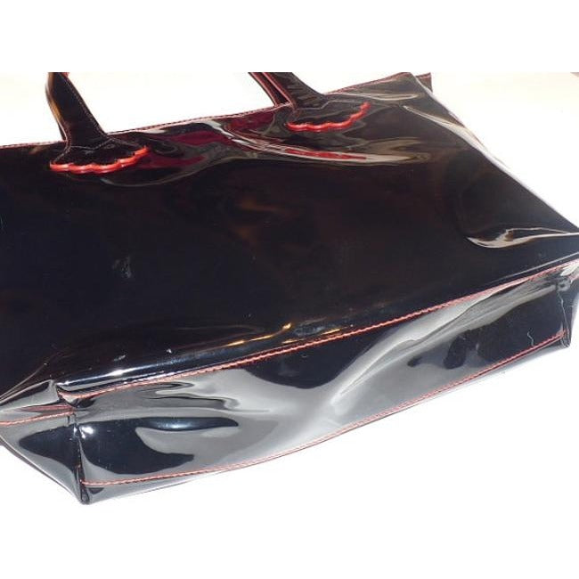 Stephanie Johnson Sale Designer Purses Black Patent Leather Satchel