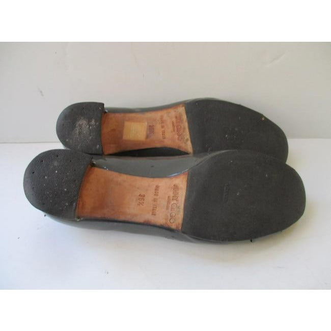 Jimmy Choo Gray Of London Patent Classic Pumps - EU36.5